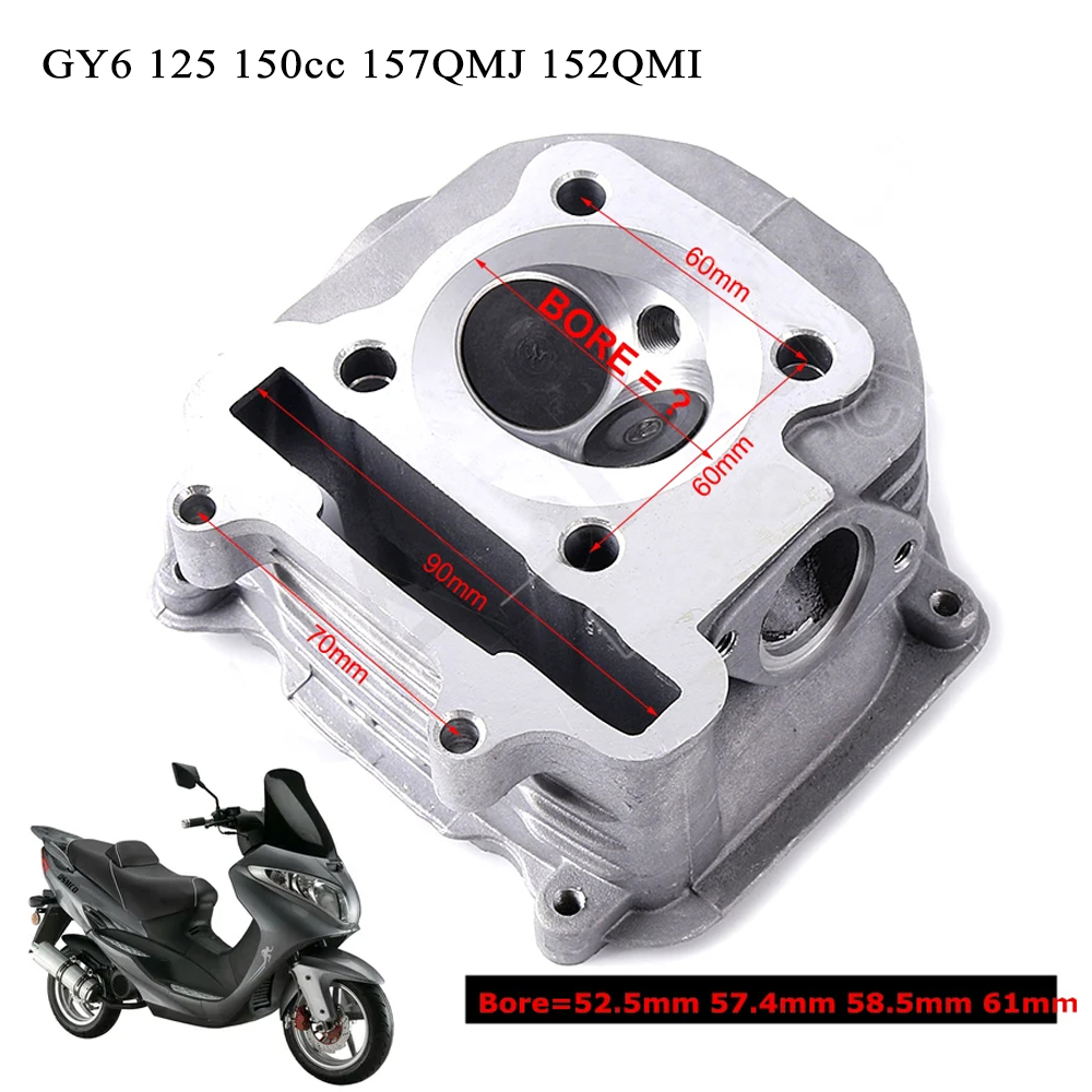 Motorcycle Engine Parts - GY6 silindir kafası motosiklet parçaları GY6
